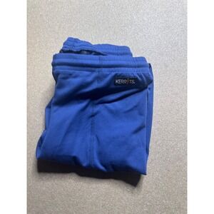 Kerrits Blue Equestrian Horse Riding Pull On‎ Knee Patch Tights Small